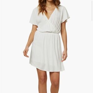 O’Neill Nolita Embroidered neckline minidress